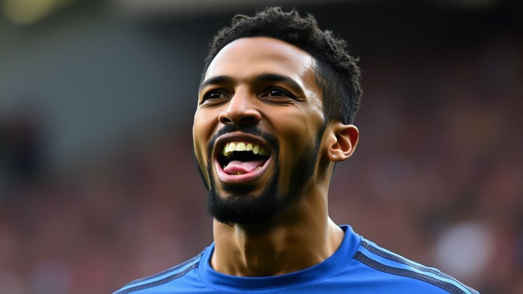 浴血圣西罗！洛夫图斯-奇克颌骨手术后面露微笑