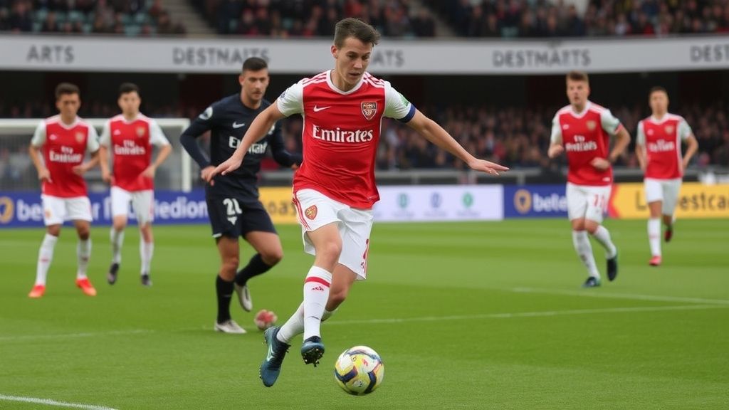 15岁天才闪耀欧洲赛场 阿森纳新星道曼创历史纪录