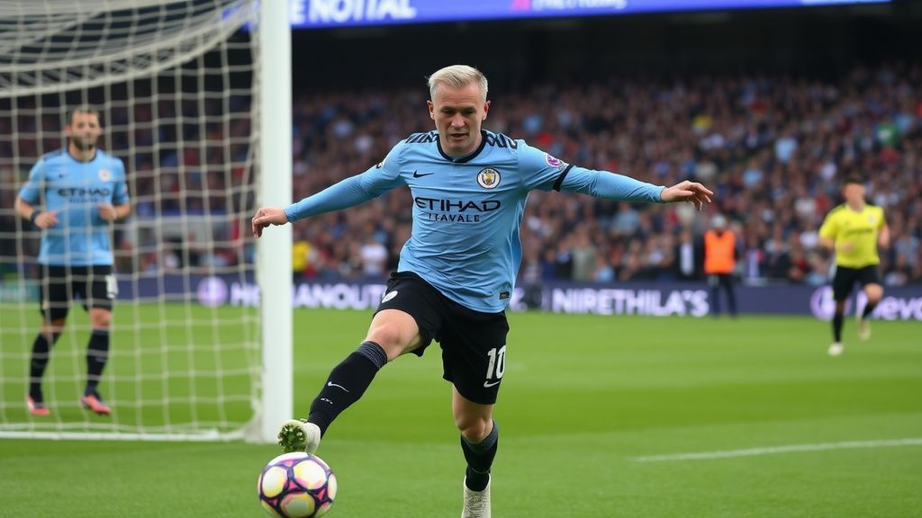 哈兰德遭遇进球荒！曼城双线争冠陷困境