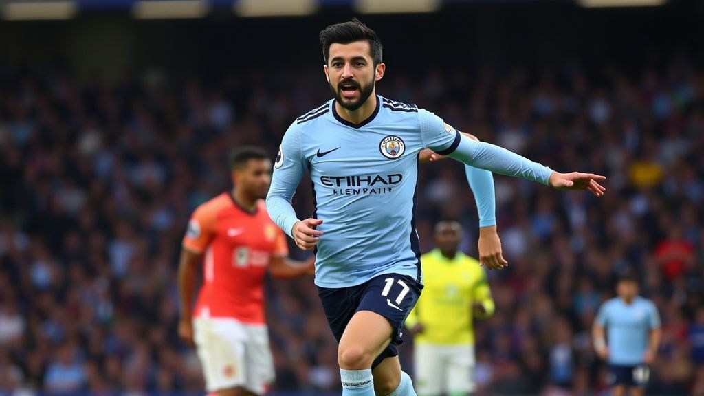 曼城传奇中场席尔瓦今夏离队，九年蓝月生涯画句号